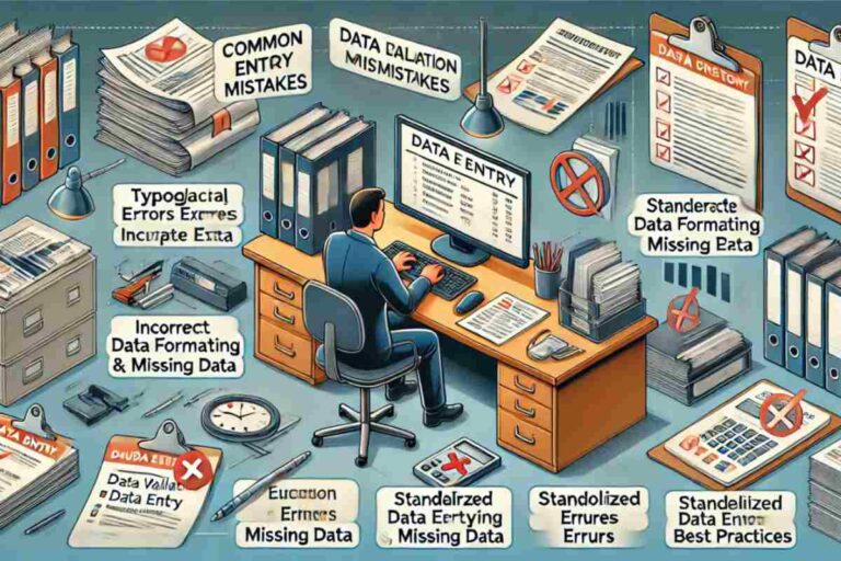 Common Data Entry Errors and How to Avoid Them